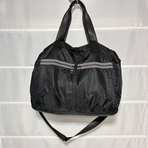 Spirit nylon weekender duffle big black travel Bag